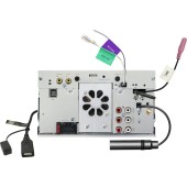 2DIN car radio without CD drive JVC KW-M785DBW
