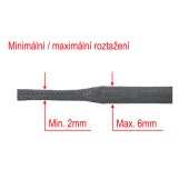 Protective braid 3 mm