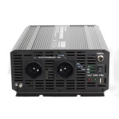 Sine voltage converter from 12V to 230V, USB, 2000W - CAR2000-S