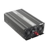 Voltage converter from 24V to 230V + USB, 3000W - CAR3000-24V
