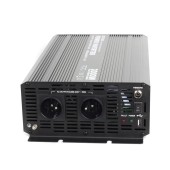 Voltage converter from 24V to 230V + USB, 3000W - CAR3000-24V