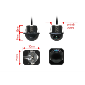 Universal rear parking camera Macrom MRC-1990AHQ AHD / CVBS