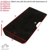 OEM enclosure Basser 8" for Mercedes-Benz E-Class