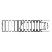 Flexible hose - gooseneck 26/32 mm