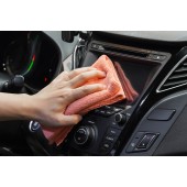 Microfiber towel Purestar Speed-Up Polish Multi Towel Coral