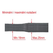 Protective braid 20 mm