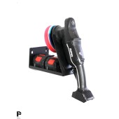 Poka Premium Hanger for one polishing machine with a shelf for batteries