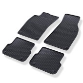Geyer & Hosaja rubber car mats for Audi A6 C6 II (2006 - 2011)