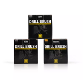 Round brushes for cordless drill Work Stuff Drill Brush 3-Pack