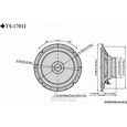Pioneer TS-1701I speakers