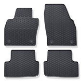 Geyer & Hosaja rubber car mats for Audi A1 (2018 ->) / Seat Arona (2017 ->), Seat Ibiza (2017 ->) / Volkswagen Polo (2017 ->), Volkswagen Taigo (2021 ->), Volkswagen T-Cross (2018 ->) / Škoda Fabia 4 (2021 ->)