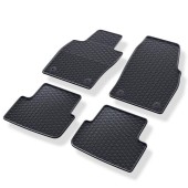 Geyer & Hosaja rubber car mats for Audi A1 (2018 ->) / Seat Arona (2017 ->), Seat Ibiza (2017 ->) / Volkswagen Polo (2017 ->), Volkswagen Taigo (2021 ->), Volkswagen T-Cross (2018 ->) / Škoda Fabia 4 (2021 ->)