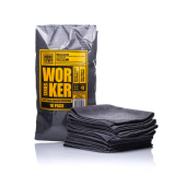 Work Stuff Worker 10-Pack Gray Microfiber Towels