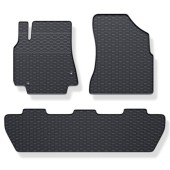 Geyer & Hosaja rubber car mats for Citroën Berlingo (2008 - 2018) / Peugeot Partner (2008 - 2018)