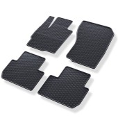 Geyer & Hosaja rubber car mats for Citroën C-Crosser (2007 - 2013) / Mitsubishi Outlander (2012 ->) / Peugeot 4007 (2007 - 2012)