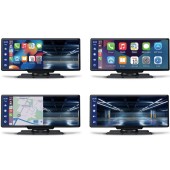 Steelmate L07 monitor10" Apple CarPlay AndroidCar mirroring, 2K+FHD DVR