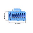 Pioneer 16 pin - ISO connector