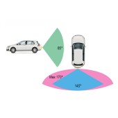 Universal rear / front parking camera