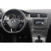Car radio reduction frame for Volkswagen Golf VII