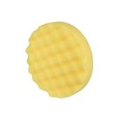3M Foam Polishing Disc, Serrated, Yellow, 150mm (50488)