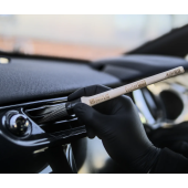 ValetPRO Small Wooden Handle Dash Brush (Chemical resistant)
