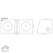 Bass-reflex double enclosure Basser B1035SX2