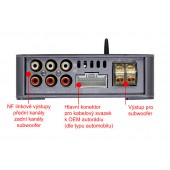 Amplifier with DSP processor Macrom M-DSPA500