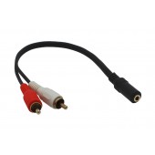 Audio adapter JACK - CINCH