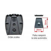HD DVR camera with recording and 4.3" monitor in the rearview mirror HV-043LA