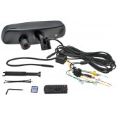 HD DVR camera with recording and 4.3" monitor in the rearview mirror with auto-dimming function HV-043LAD