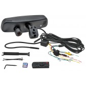 HD DVR camera with recording and 4.3" monitor in the rearview mirror with auto-dimming function HV-043LAD