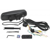 HD DVR camera with recording and 4.3" monitor in the rearview mirror with auto-dimming function HV-043LAD