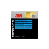 3M Foam Polishing Disc, Serrated, Yellow, 150mm (50488)