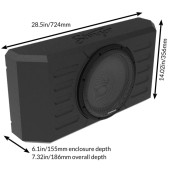 Boxed subwoofer Stinger TXJWB12