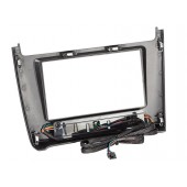 Car radio reduction frame with Inbay charging Volkswagen Polo V