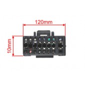 Alpine 16 pin - ISO connector