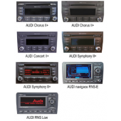 AUX input for Audi / Seat car radios