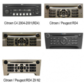AUX input for Citroen / Peugeot car radios