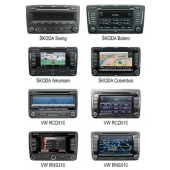 AUX input for car radios VW / Škoda / Seat