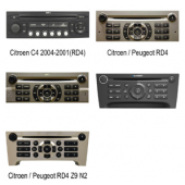 AUX input for Citroen / Peugeot car radios