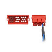 AUX output adapter MINI ISO - CINCH