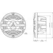 Kenwood KFC-1653MRW boat speakers