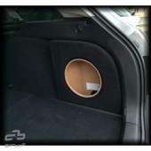 OEM enclosure Basser 10" for Volkswagen Golf V Variant, Golf VI Variant