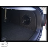 OEM enclosure Basser 10" for Volkswagen Golf V Variant, Golf VI Variant