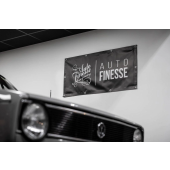 Auto Finesse Garage Banner Wall Poster