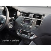 Car radio reduction frame for Kia Rio