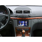 Car radio reduction frame for Mercedes E-Class, CLS