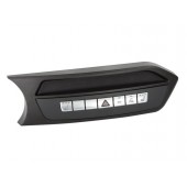 Car radio reduction frame for Mercedes C-Class