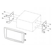 Car radio reduction frame for Mercedes C-Class, CLK, G-Class, Vito, Viano