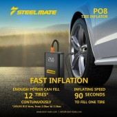 Steelmate TI PO8 tire inflation compressor
